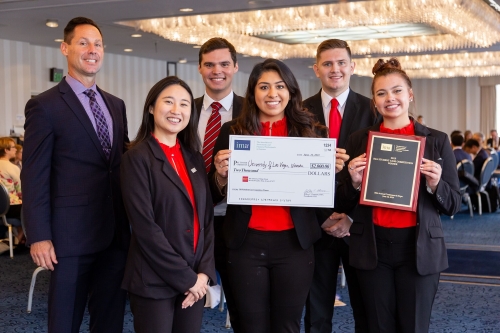 Winners of the Student Case Competition from UNLV