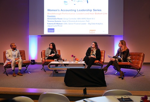 Panelists (from l. to r.): Terence Guiamo; Fatema El-Wakeel; Annemieke Roest; and moderator Anouschka Laheij