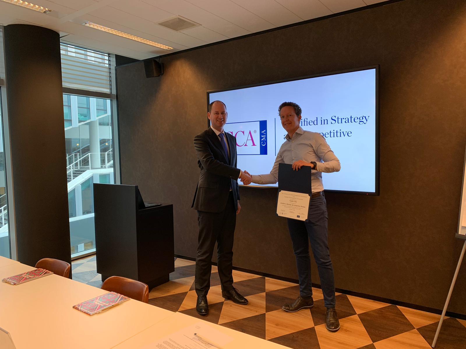 Alain Mulder and Sander Glas