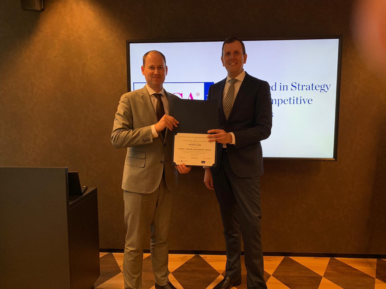 Alain Mulder and Ronald Gordijn