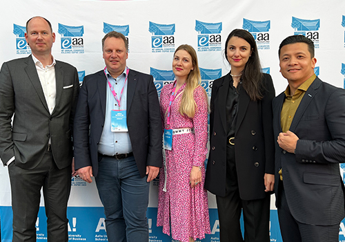 IMA representatives at the EAA conference