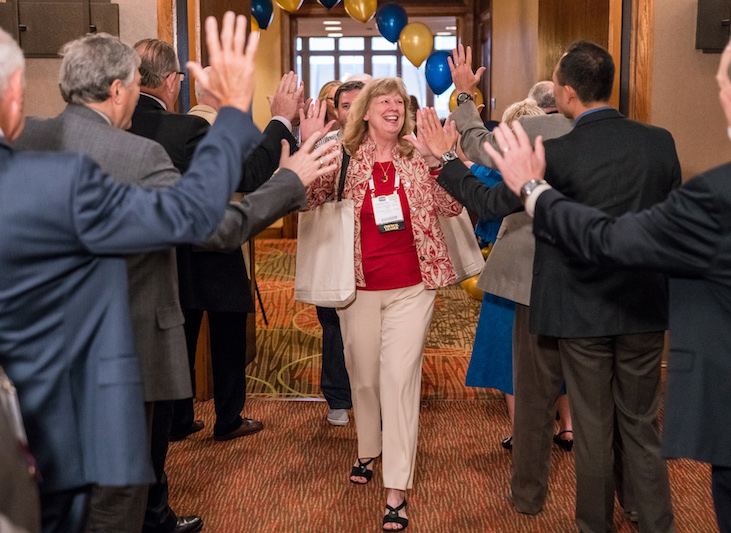 IMA members making a splashy entrance during ACE2017