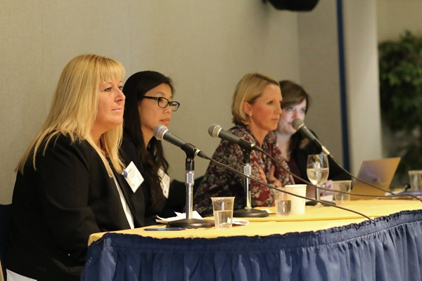 Panelists shared insights and advice on challenges faced by women throughout their careers.