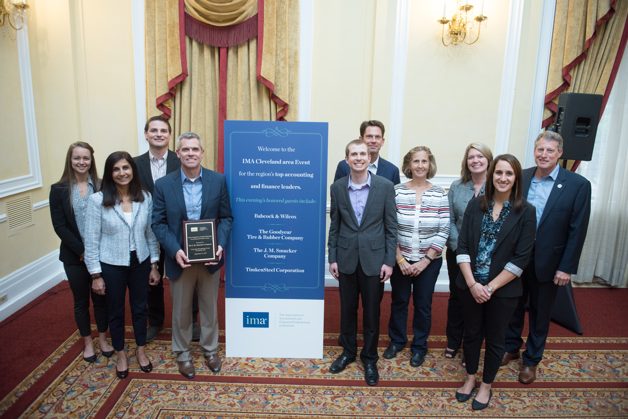 IMA honors leaders in accounting and finance in the Cleveland area.