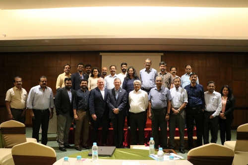 Participants in ?Future of Finance? corporate info session