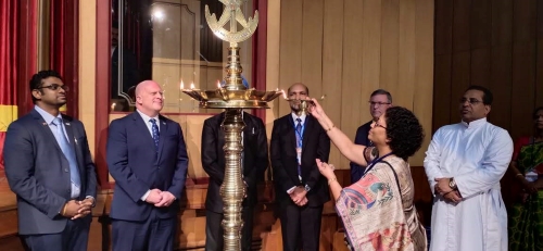 Opening ceremony at the sustainability conference