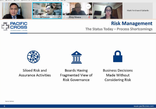 Presenters shared insights with their virtual audience.