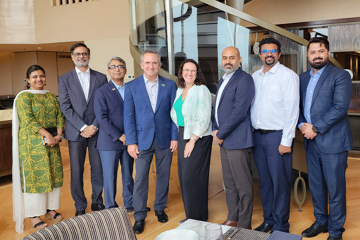 Image PR-1 (from Left to Right): Viyanza Pookkoden, Abhilash Misra, Sunil Deshmukh, Mike DePrisco, Dianna Steinbach, Shashank Pathak, Fenil Vadakken, Harshul Gakhreja