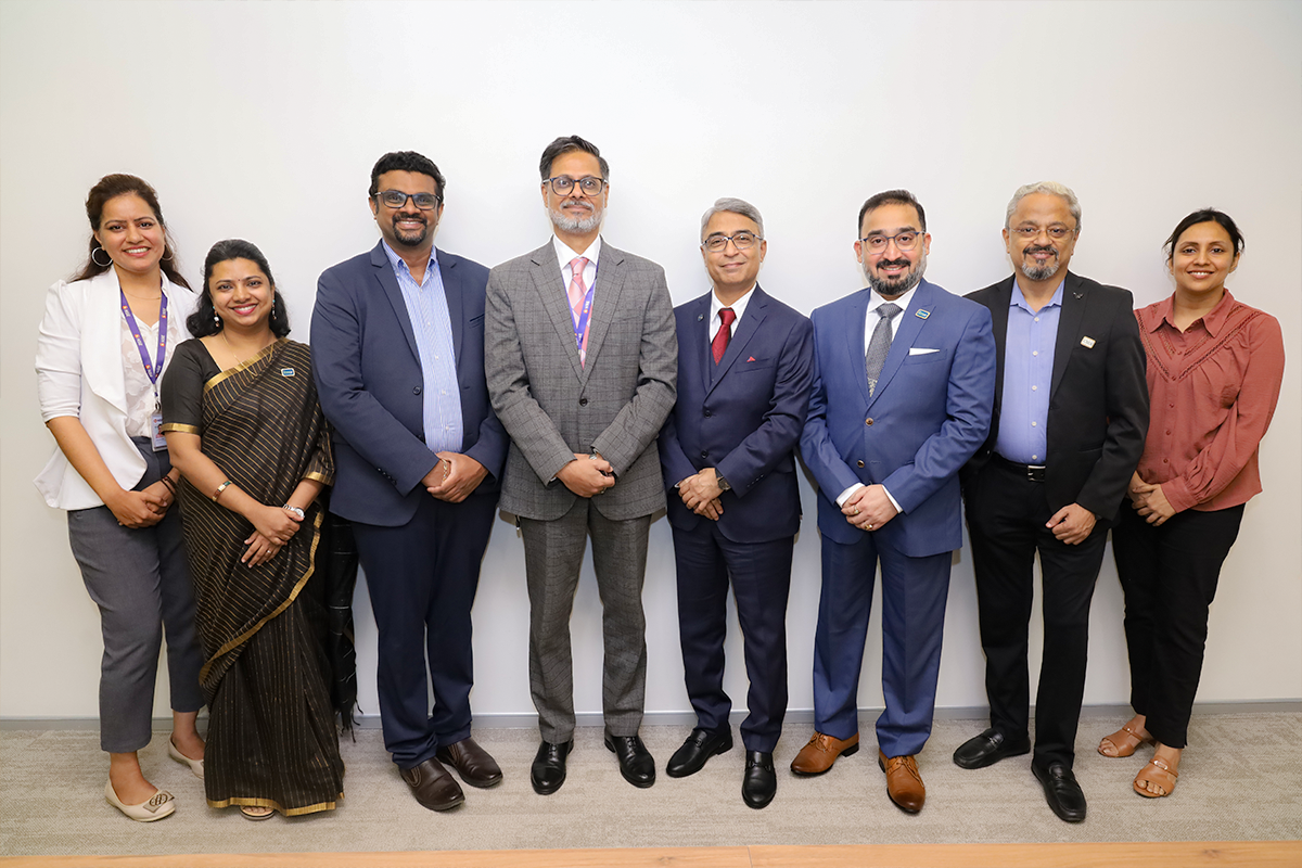Image PR-2 (from Left to Right): Neha Datwani, Viyanza Pookkoden, Fenil Vadakken, Abhilash Misra, Sunil Deshmukh, Arindam Ghosh, Sarvottam Rege, Pratiksha Kothari