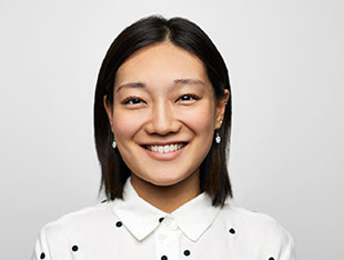 a photo of a smiling female CFO