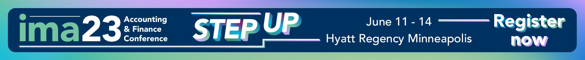 IMA 23 Conference Step Up