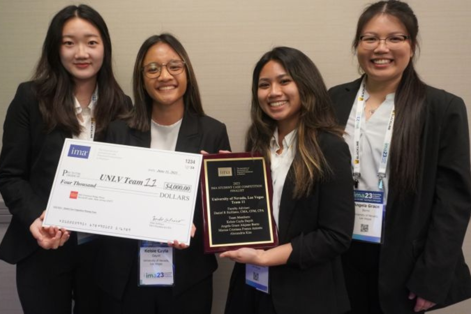 UNLV SCC 2023 Winners