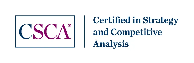 CSCA - Certified in Strategy and Competitive Analysis