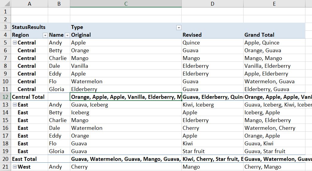  How To Show Two Text Columns In Pivot Table Brokeasshome