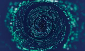 A vortex made of data