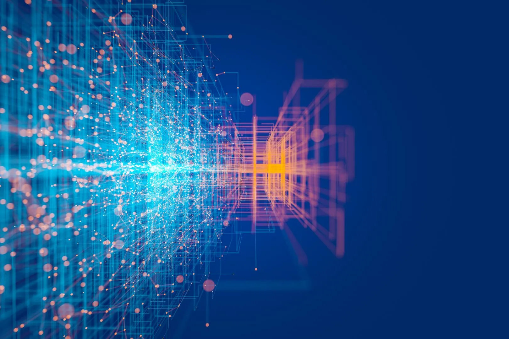 A visualization of data