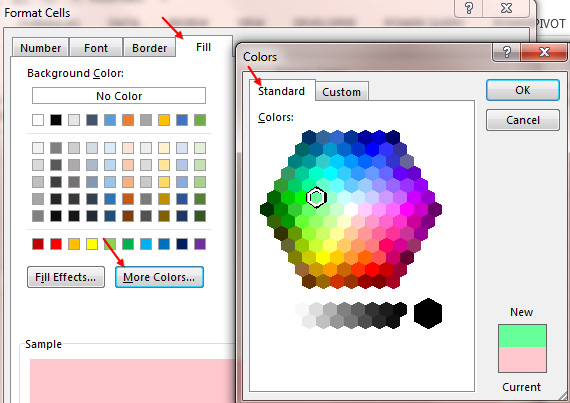 Excel: Color-Coding Values | IMA